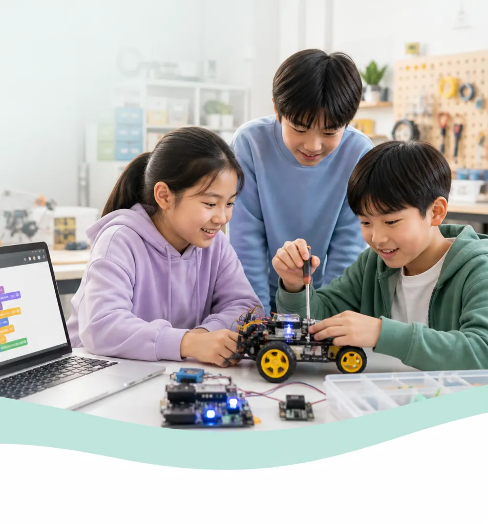機械實驗室：孩子組裝與編程機器人